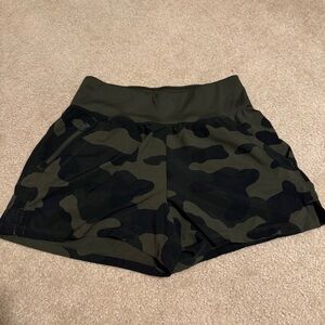 All in Motion Zipper Pocket Camo Workout Shorts